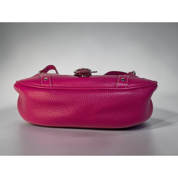 Authentic Burberry Eden Bag Pink fuchsia Shoulder Handbag Medium Leather - Picture 16 of 16